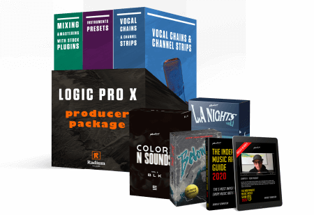 Radium Media Logic Pro Producer Pack WAV TUTORiAL DAW Templates